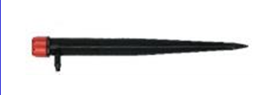 Капельница наружная регулируемая 0-70 л/ч, 1/4", на стойке 15см, 100/1200шт/упак.