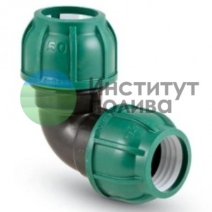 Отвод 90* 20 х 20 компрессионный, 25/400 шт./упак. ("POELSAN", пр-во Турция)