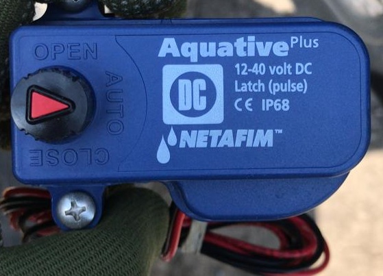 Соленоид Aquative DC (CV 606) single unit, 12-40 volt, Latch(pulse) без крепления ("Netafim")