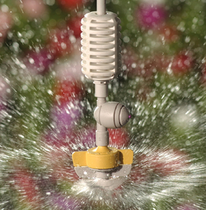 Миниспринклер "SPINNET" LR 70 l/h, AD20, 30cm, d 8m. черный/серый/зеленый (пр-во "Netafim",Израиль)