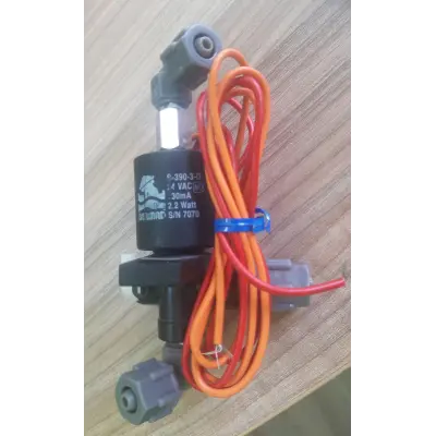Соленоид S-390-3W-24VAC-D-NO Red/Orange, 130mA, 2,2Watt, с базой (пр-во "BERMAD", Израиль)
