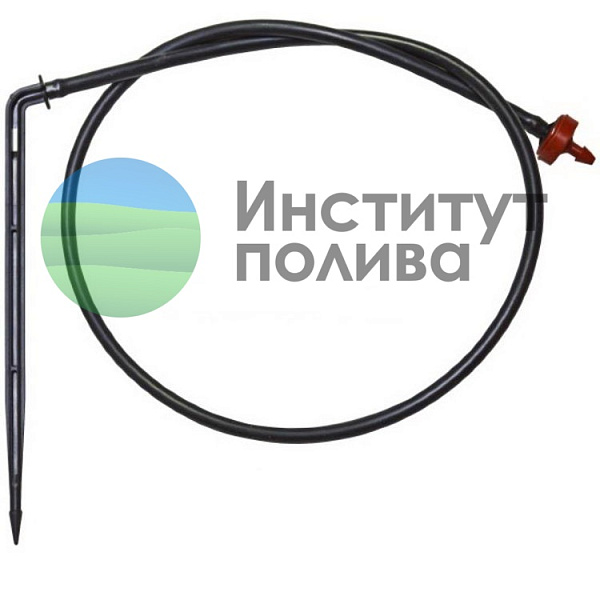 Комплект PCJ LCNL DR 2 l/h + black microtube 60cm + black spike (пр-во "Netafim", Израиль)