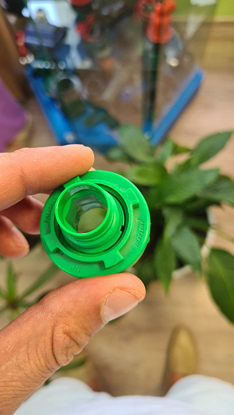 Старт-коннектор LFT х 1/2" х 3/4" НР расширенный (пр-во "Netafim, Израиль)