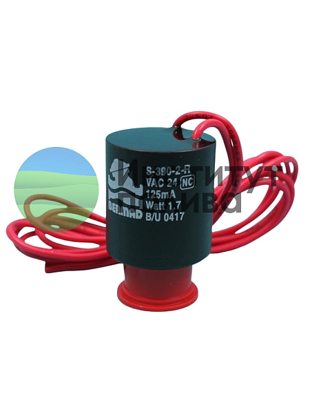 Соленоид S-390-2W-24VAC-R-NC Red/Red, 1,7Watt FOR 21T SERIES (пр-во "BERMAD", Израиль)