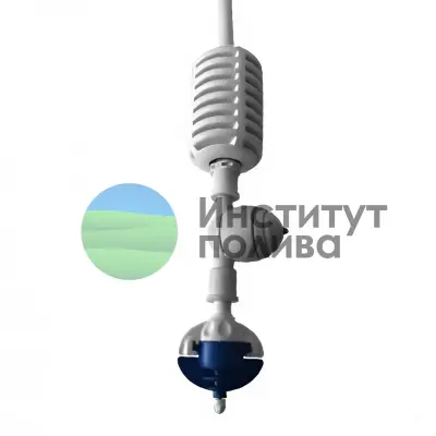 Миниспринклер "VIBRONET" 40 л/ч, поводок 30 см, d 4m, AD 15, синий (пр-во "Netafim", Израиль)