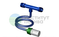 Инжектор Вентури  1" в сборе со шлангом, фильтром и ротаметром (пр-во "AQUA", Индия)